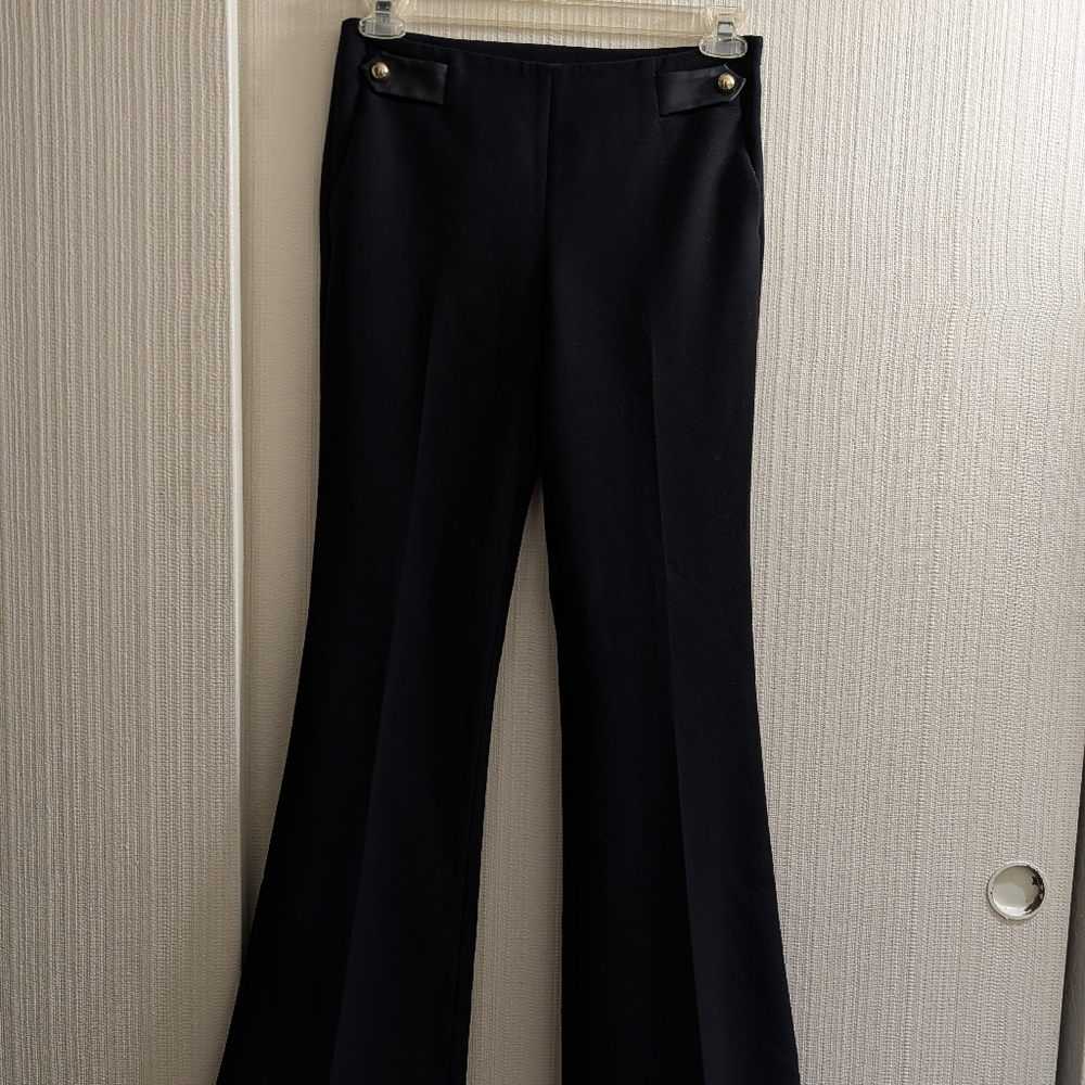 Express Black Women's Side Zip Trousers Size 2R